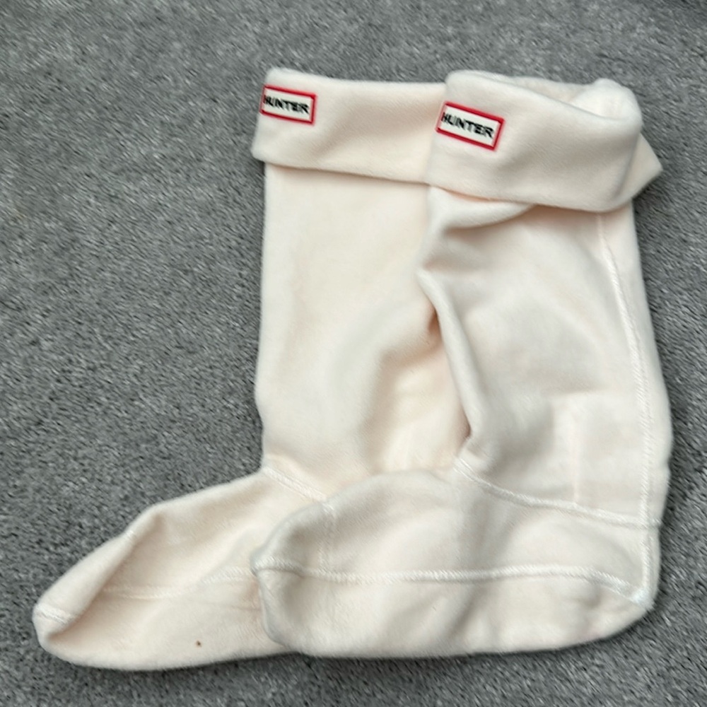 Hunter rain  boot fleece sock insert